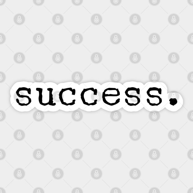 Success - Motivational Words Sticker by Textee Store